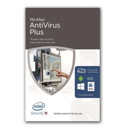 McAfee Antivirus Plus 2025 1 Year 10 Devices PC Mac Phone Tablet Android