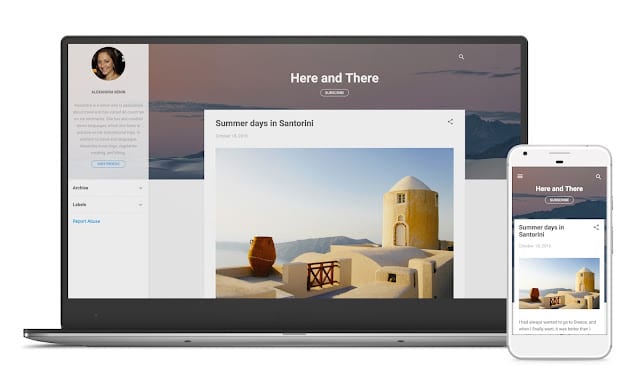 Half your recurring vogue with new Blogger themes